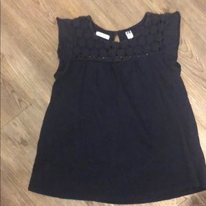 Okaidi Crochet Flower Shirt